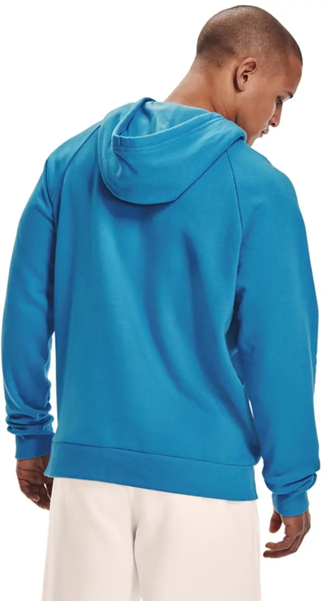 Under Armour Rival Fleece Hoodie Heren - Blauw S