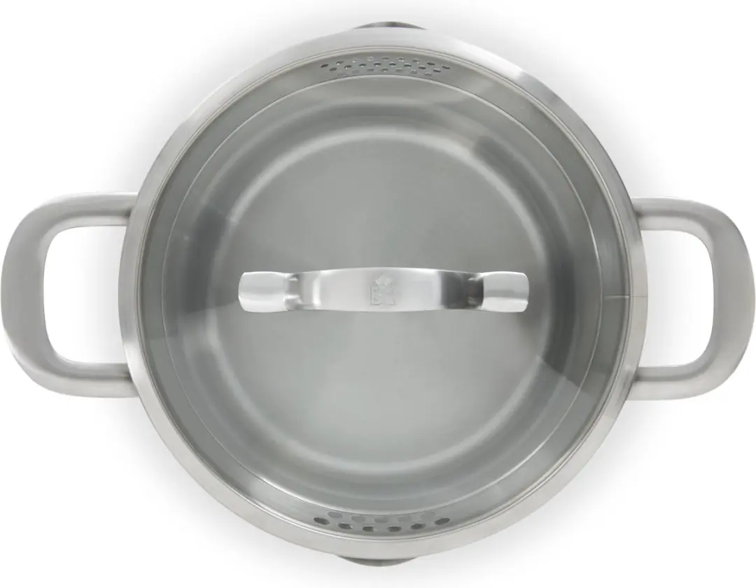BK Wave B4470.004 Pannenset 4-delig - 4 Stuks - Silver