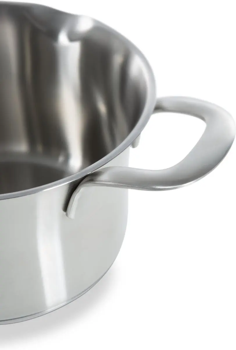 BK Wave B4470.004 Pannenset 4-delig - 4 Stuks - Silver