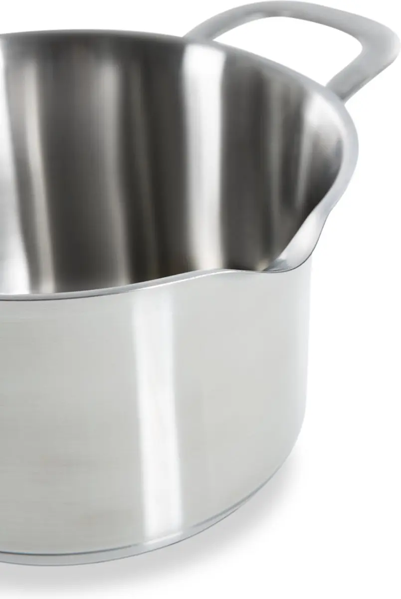 BK Wave B4470.004 Pannenset 4-delig - 4 Stuks - Silver