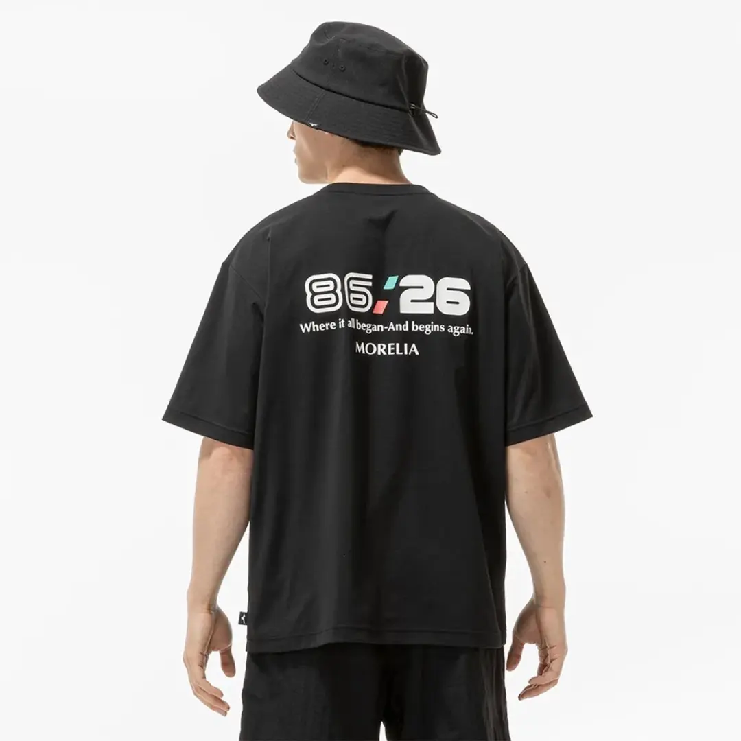 Mizuno Mod Off Print T-shirt M - Zwart
