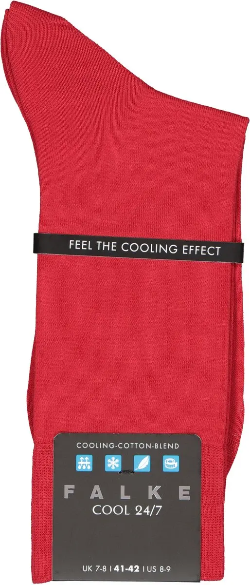 Falke Cool 24/7 Herensokken - Rood