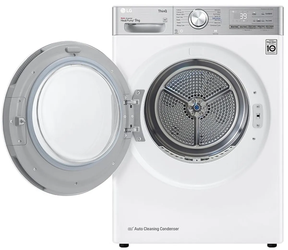 LG RH90V9AV2QR Warmtepompdroger 9 kg - afbeelding 6 van 6