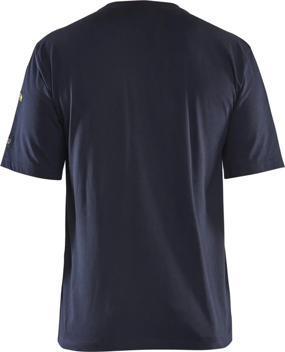 Blåkläder Vlamvertragend T-shirt 3482-1737 - M - Marineblauw