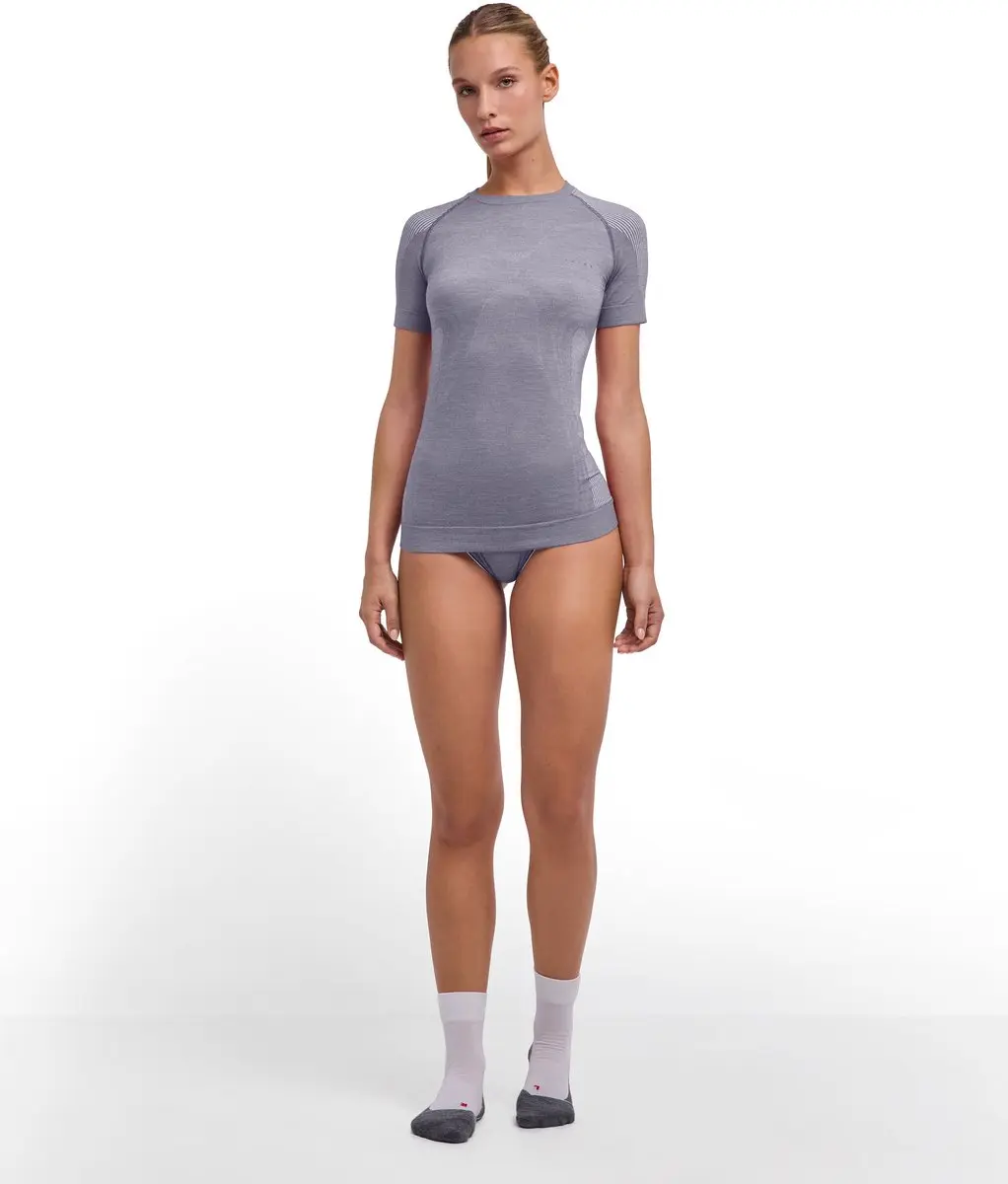 Falke Dames T-shirt 33442-3757 - Grijs