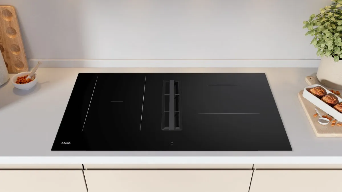 Etna AKI883ZT Inductiekookplaat 83cm - 4 Zones - Zwart