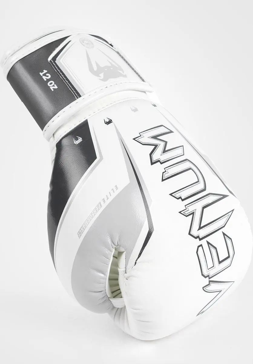 Venum Elite Evo Bokshandschoenen 10 oz - Wit/Grijs