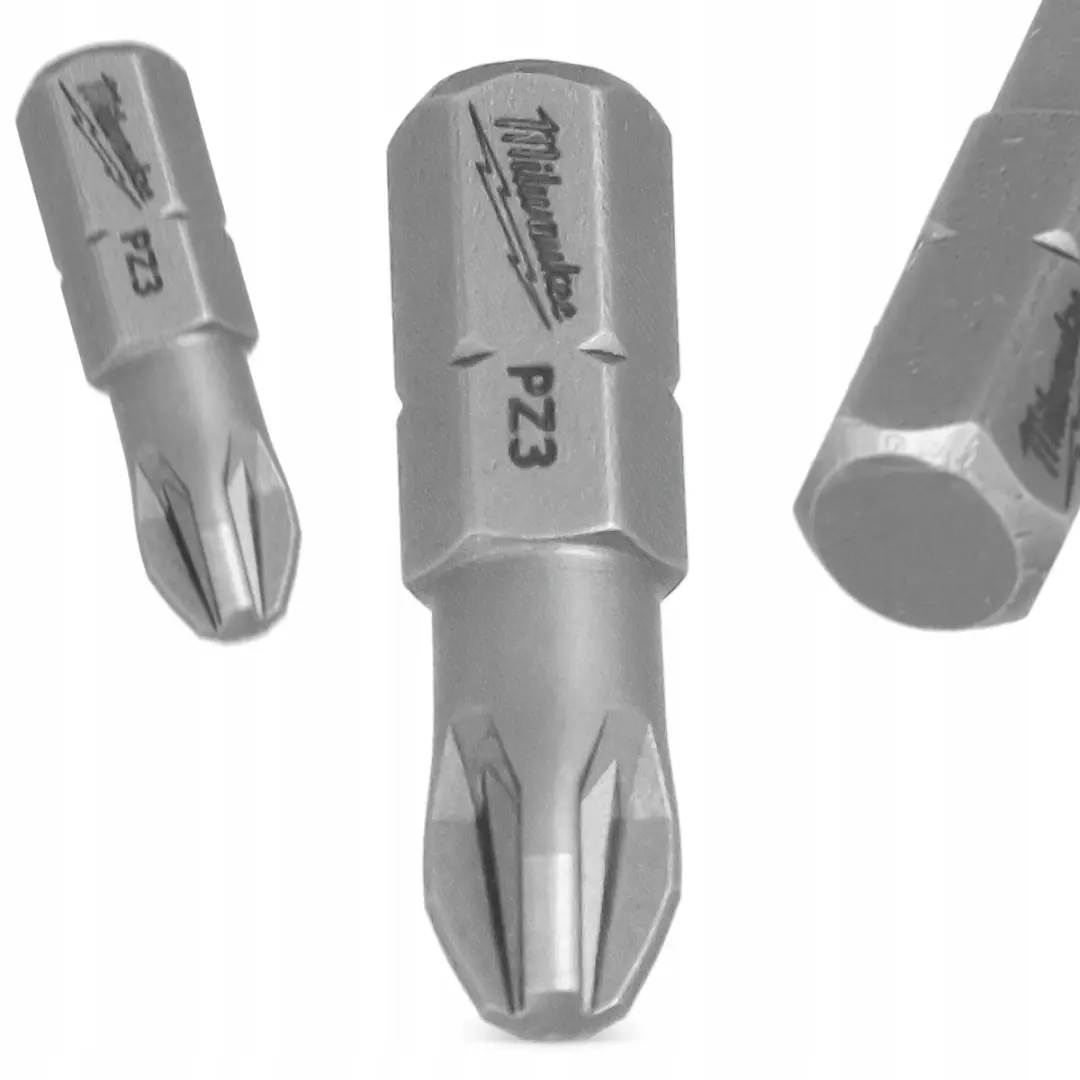 Milwaukee PZ3 Bit 25mm Magnetisch - 5 Stuks S2 Staal