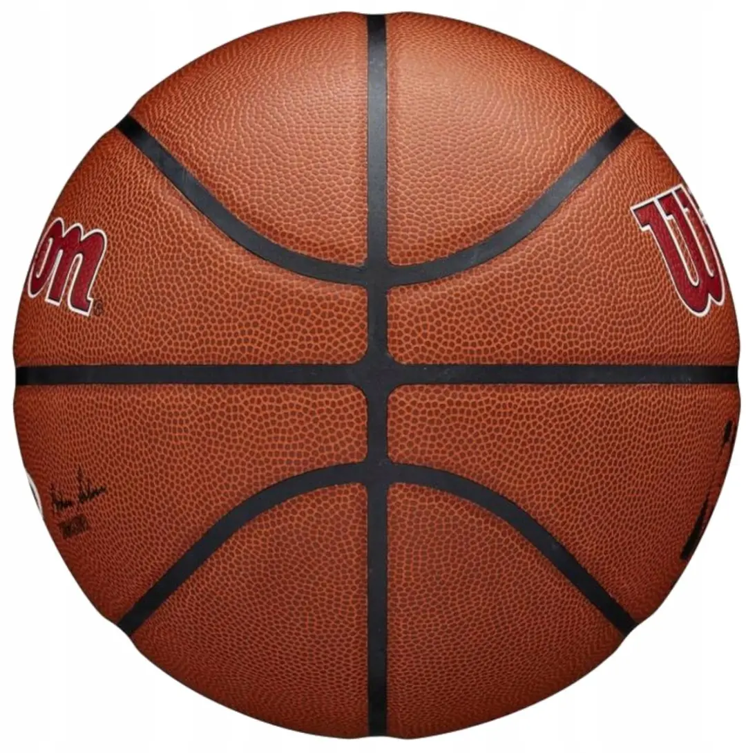 Wilson Basketbal Maat 7 - Composiet Leer - Rood