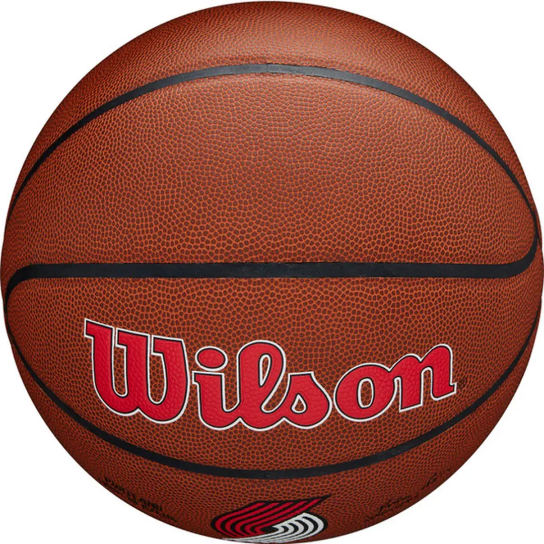 Wilson Basketbal Maat 7 - Composiet Leer - Rood