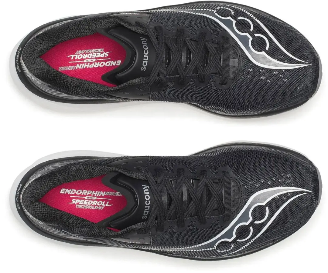 Saucony Endorphin Azura Hardloopschoenen Heren 42 - Zwart/Wit - afbeelding 6 van 6