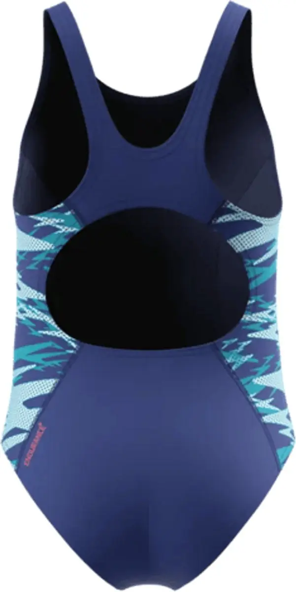 Speedo H-Boom Splice Muscleback Badpak Meisjes 164 - Marine