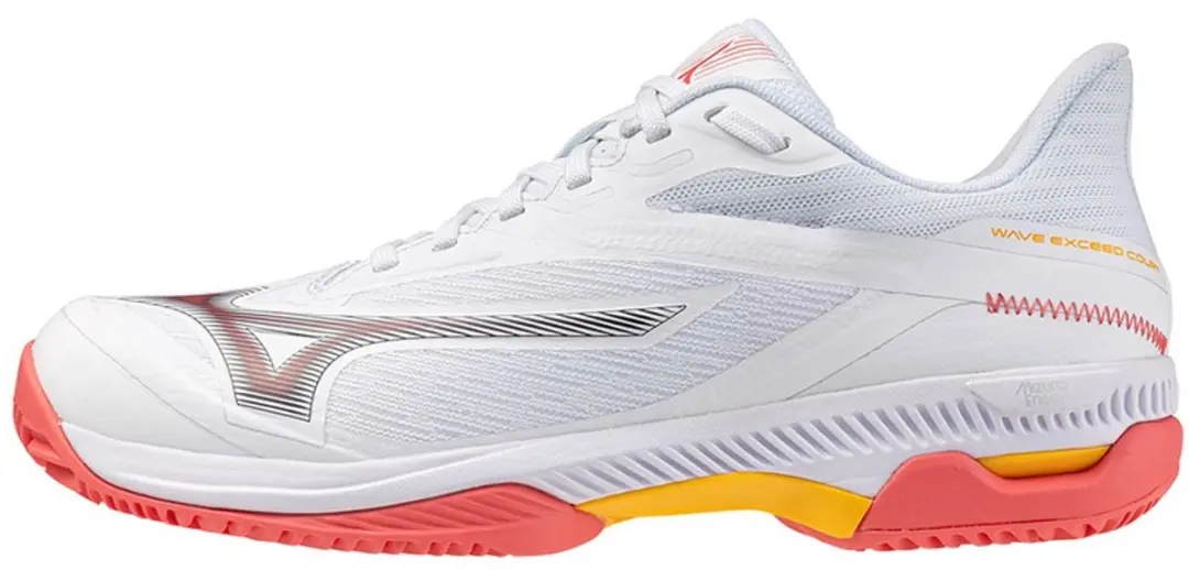 Mizuno Wave Exceed Court CC Tennisschoen Dames - Wit - AG