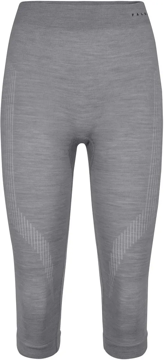 Falke Wool-Tech 3/4 Functioneel Ondergoed Dames - S - Grijs