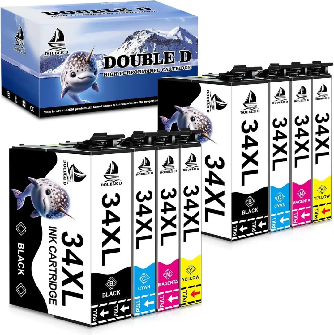 Double D 34XL Inktcartridges