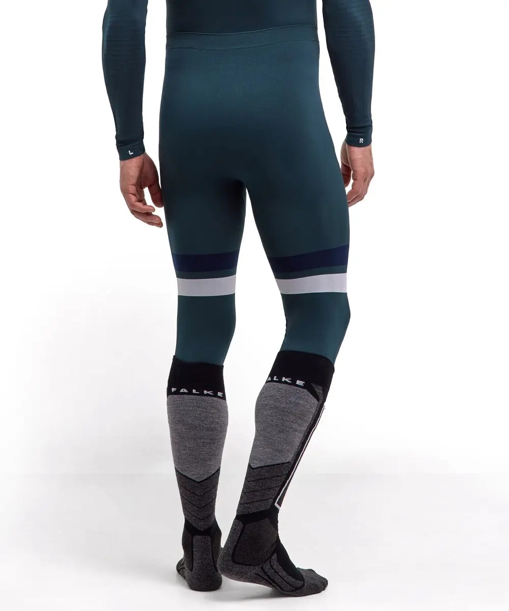 FALKE Herren Maximum Warm 3/4 Functioneel Ondergoed - XL - Groen
