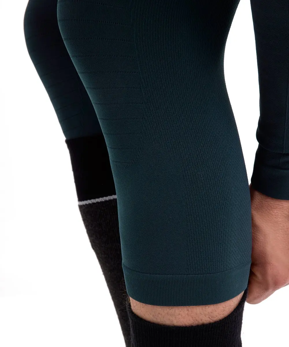 FALKE Herren Maximum Warm 3/4 Functioneel Ondergoed - XL - Groen