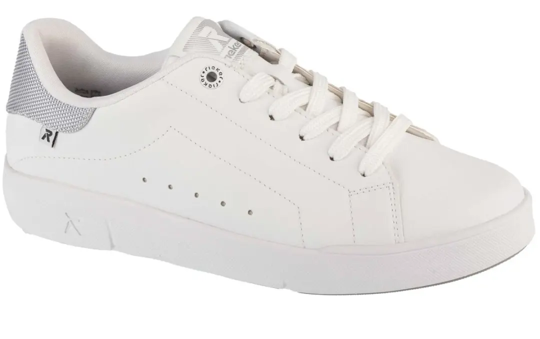 Rieker Damen Evolution 41902-80 Witte Sportschoen