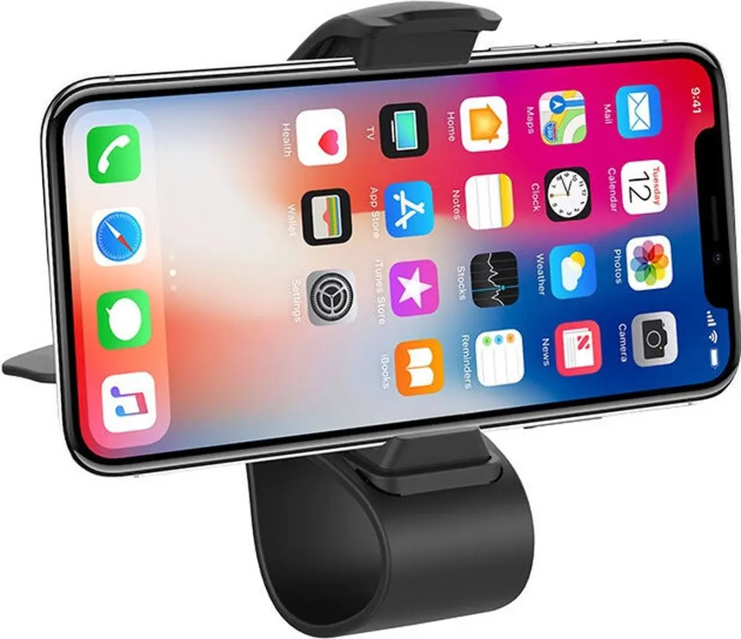 Hoco Universele Navigatie Dashboard Clip CA50 - Zwart