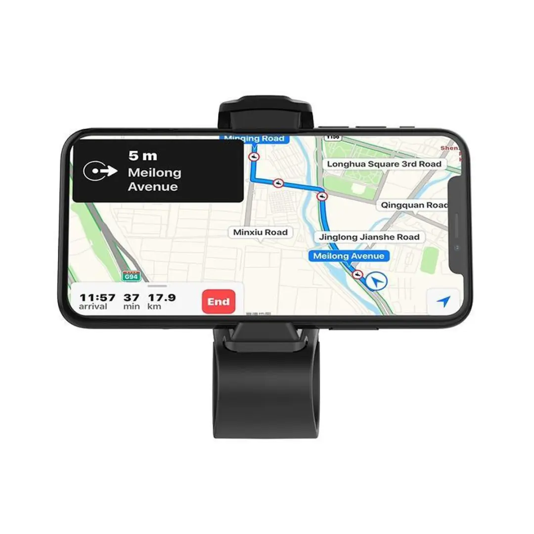 Hoco Universele Navigatie Dashboard Clip CA50 - Zwart