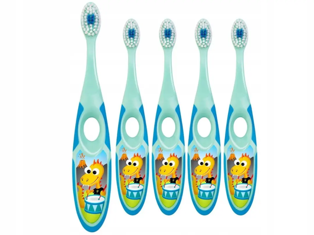 Jordan Step 2 Kinder Tandenborstels 3-5 jaar - 5 Stuks