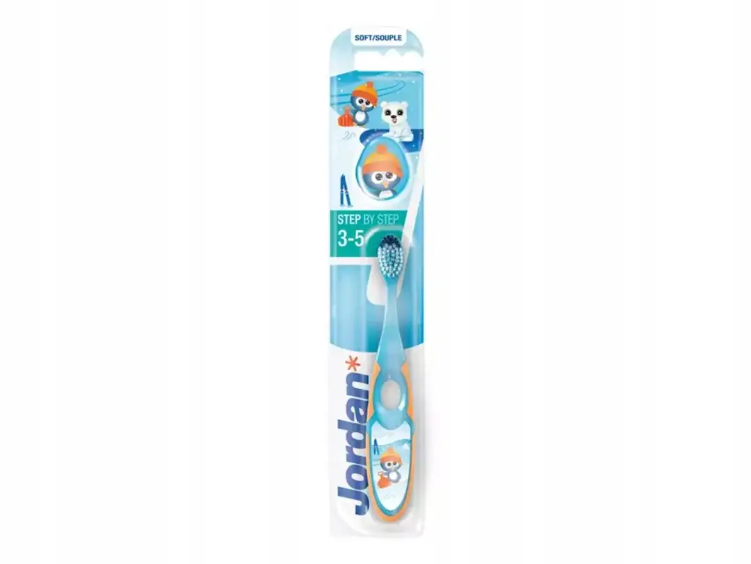 Jordan Step 2 Kinder Tandenborstels 3-5 jaar - 5 Stuks