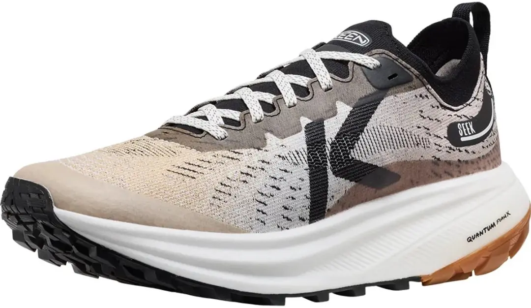 Keen Seek Heren Trailrunningschoenen 43 - Safari/Black