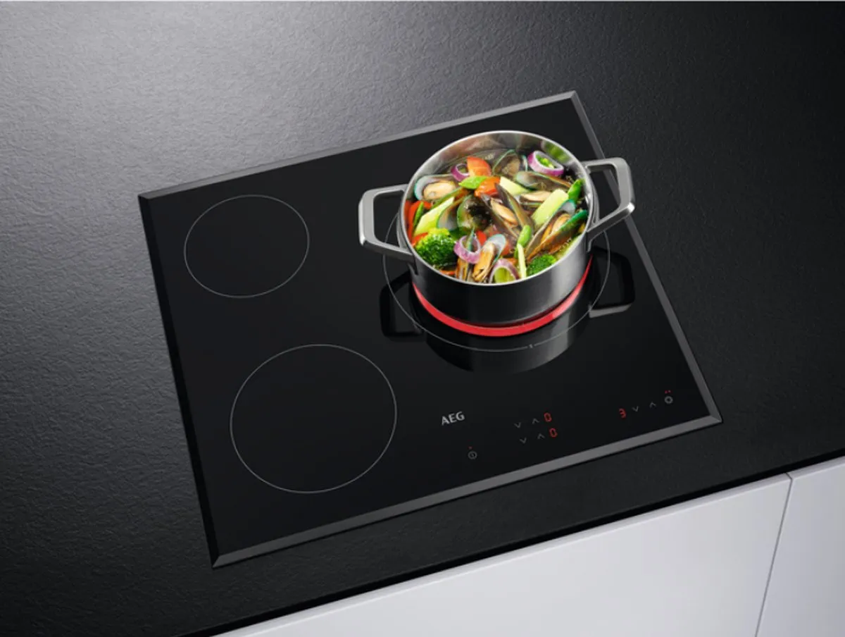 AEG HK624000FB Inbouwkookplaat 60cm Keramisch - 4 Zones - Zwart