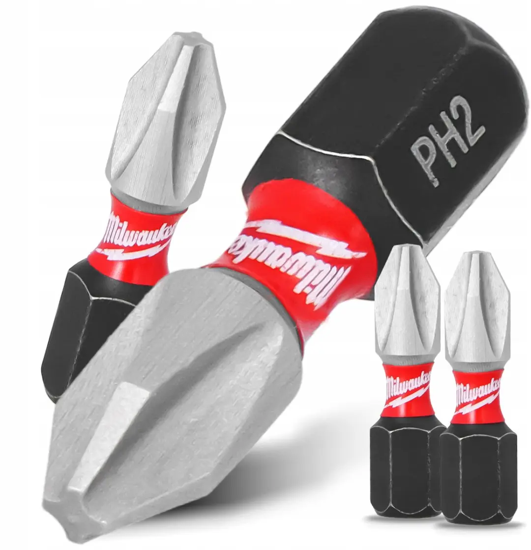 Milwaukee Impact Bit PH2 25mm Magnetisch