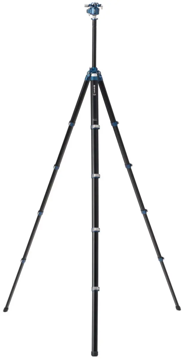 Benro TCBA25G36PT Statief - 20kg - 5 Secties - Zwart/Blauw/Zilver - afbeelding 4 van 6