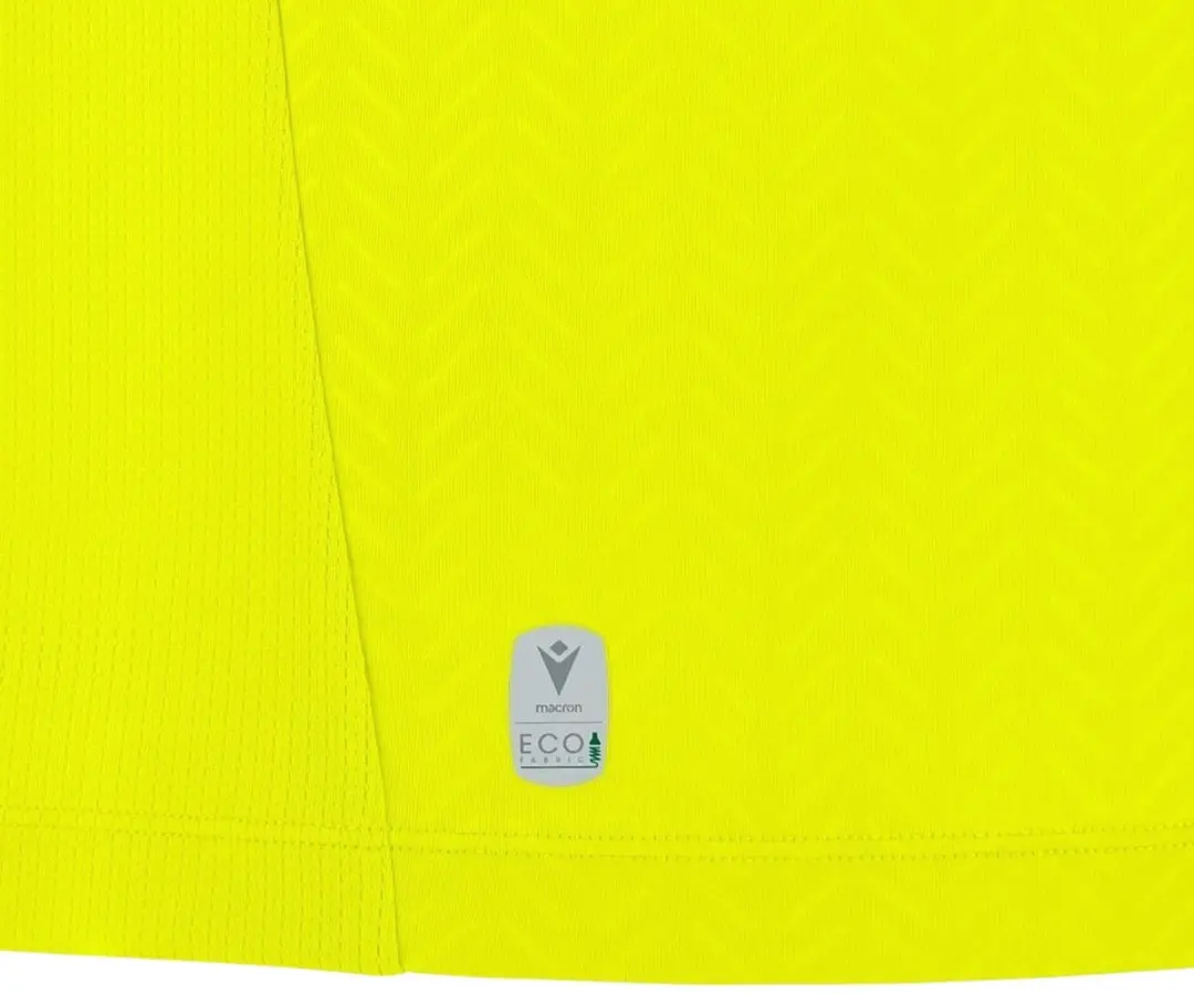 Macron Kateryn Eco Sportshirt - XS - Neon geel