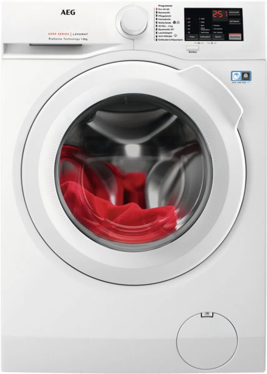 AEG L6FBF51488 Wasmachine 8kg 1400rpm