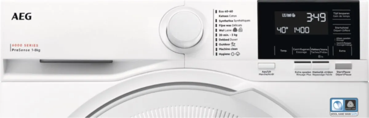 AEG L6FBF51488 Wasmachine 8kg 1400rpm - Wit