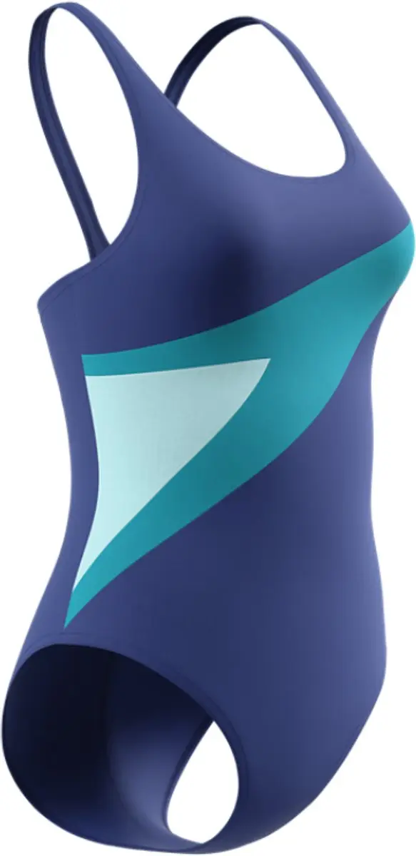 Speedo Hyperboom Butterfly Back Dames Badpak - 40 - Blauw