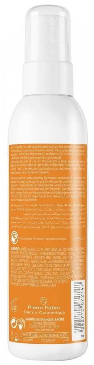 A-Derma Protect Kids Zonnebrandspray SPF 50+ 200ml