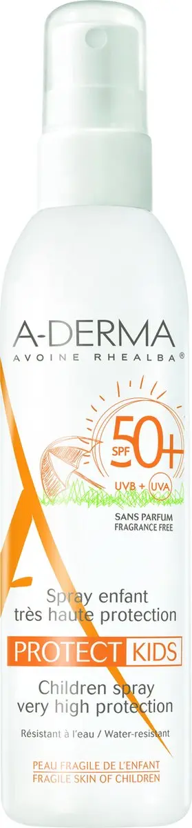 A-Derma Protect Kids Zonnebrandspray SPF 50+ 200ml