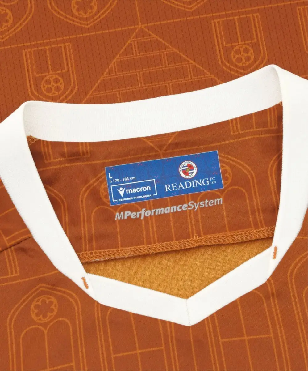Macron Reading FC Uitshirt 2025/26 - XXL - Oranje