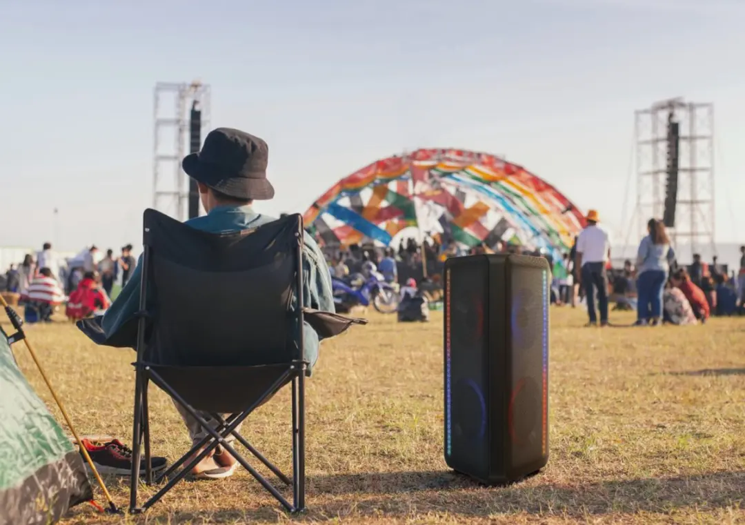 Samsung Sound Tower MX-ST40B - Zwart - afbeelding 4 van 4