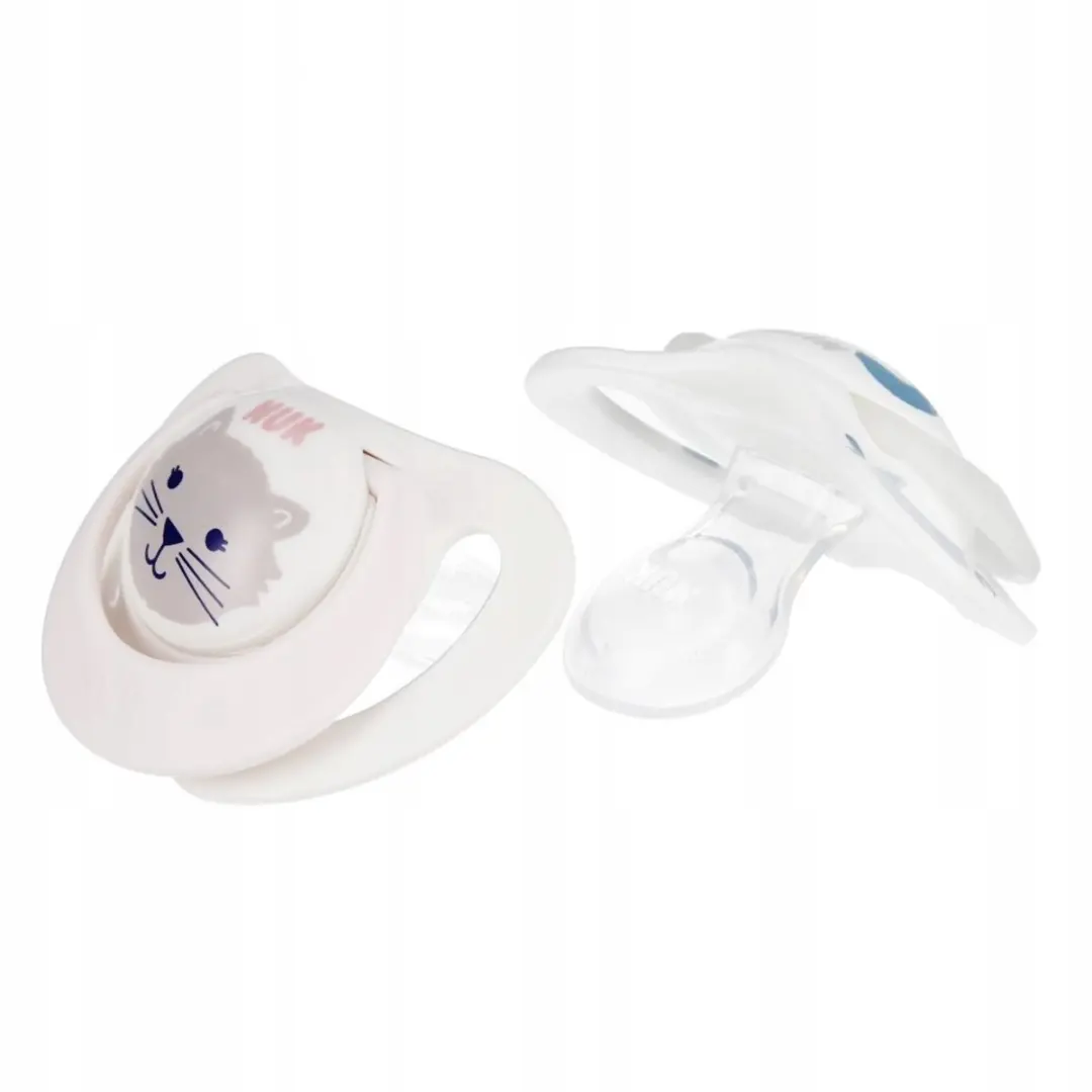 NUK Star Light Night Speen 0-6m - 2 Stuks