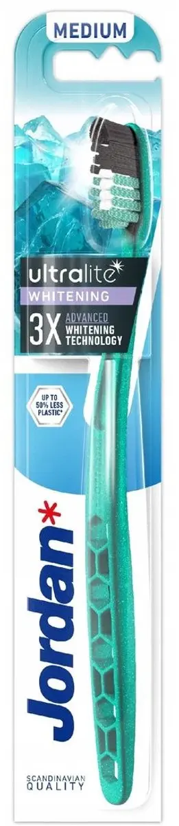 Jordan Ultralite Whitening Tandenborstels - 4 Stuks