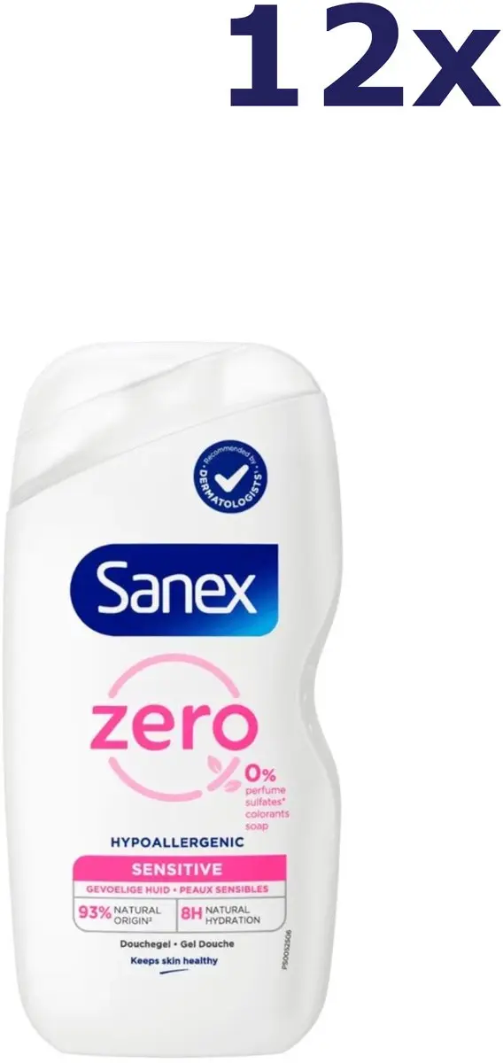 Sanex Douche Zero% Sensitive Skin Douchegel 400ml
