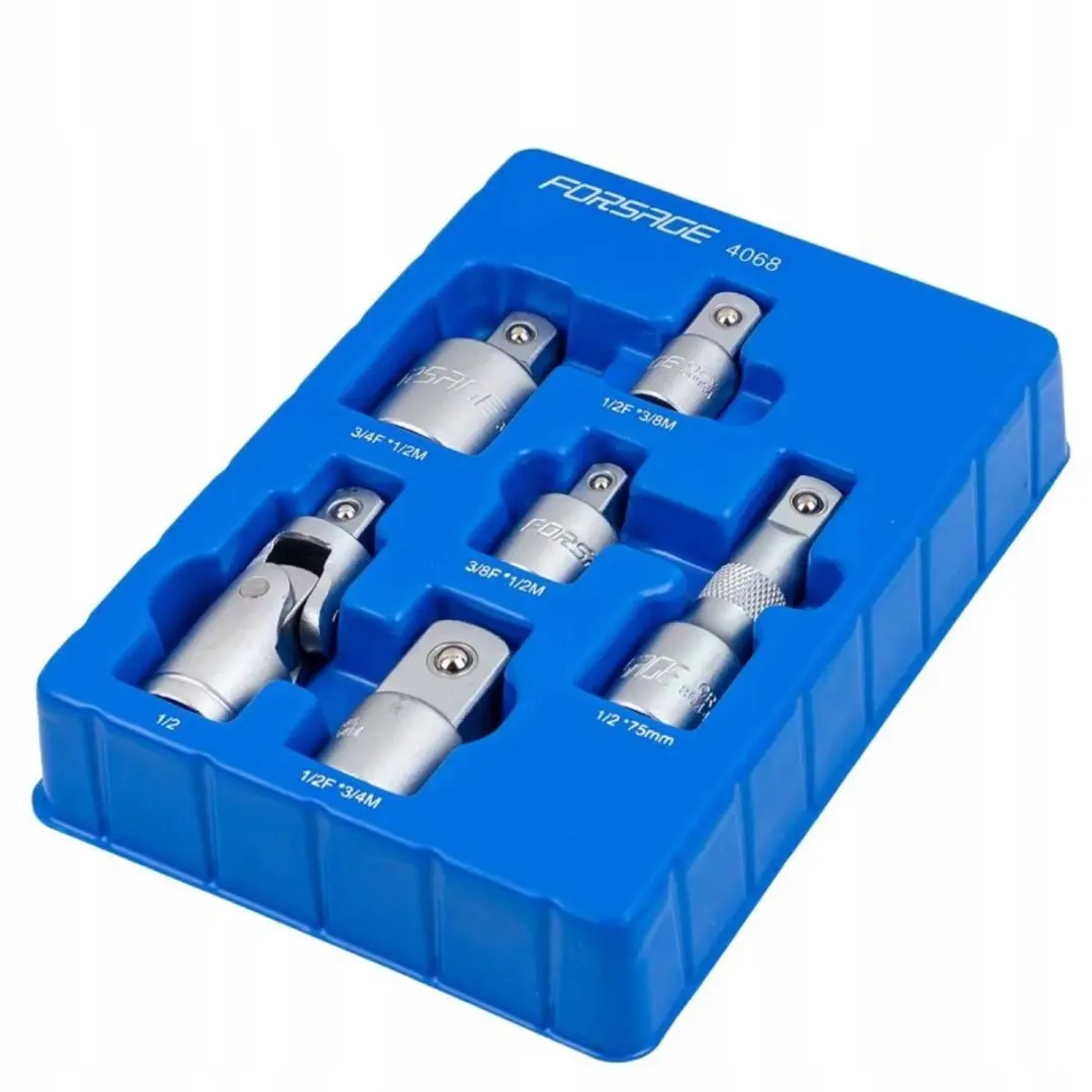 Forsage Adapterset 6-delig CR-V Staal
