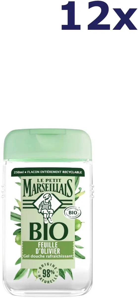 Le Petit Marseillais Bio Olijfblad Douchegel 250ml