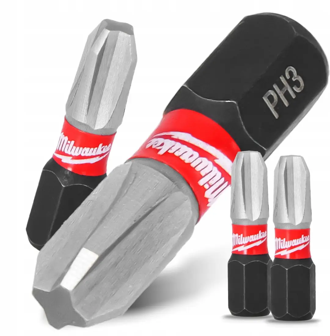 Milwaukee Impact Bit PH3 25mm Magnetisch