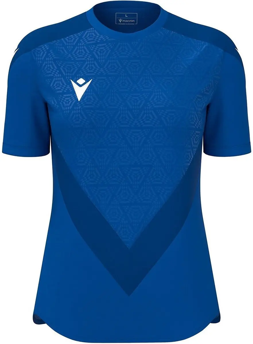 Macron Thunder Dryad Dames Shirt Korte Mouw - Royal - Maat L