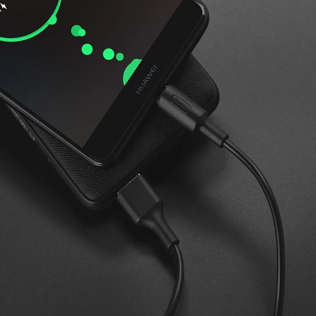 Hoco X25 Soarer USB naar USB-C 1M - Zwart