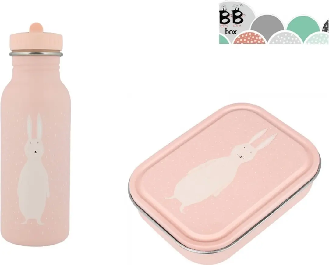Trixie Mrs. Rabbit Lunchbox & Drinkfles