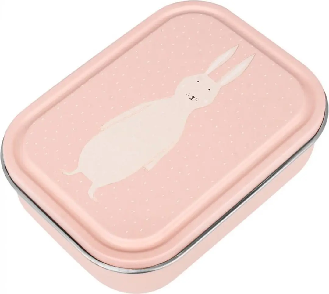 Trixie Mrs. Rabbit Lunchbox & Drinkfles - 1,2L - Lichtroos