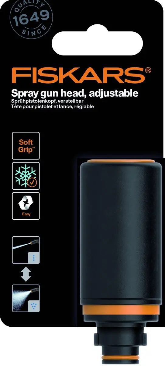 Fiskars Verstelbare Sproeikop 1cm