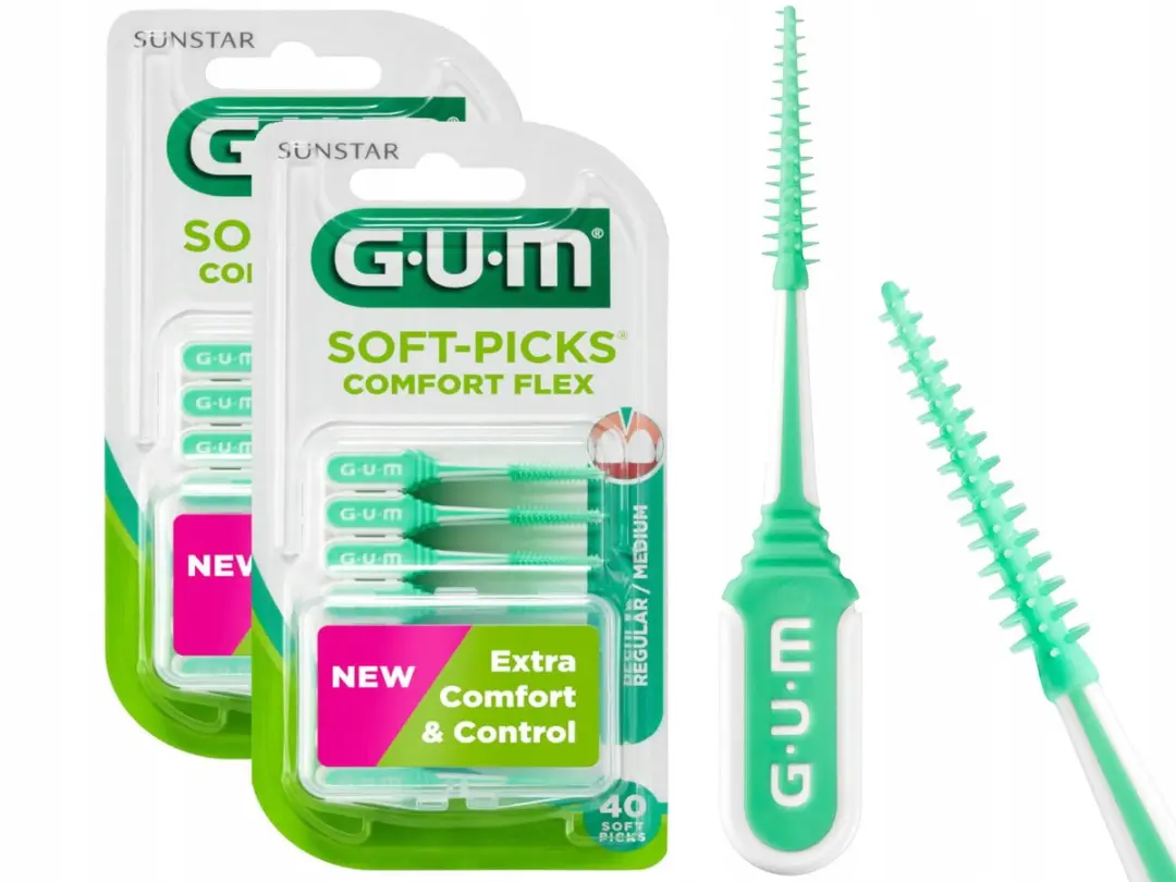 Gum Soft-Picks Comfort Flex Tandenstokers - 80 Stuks